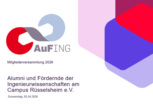 Mitgliederversammlung am 02.04.2026