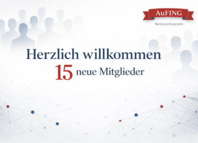 Herzlich Willkommen – 15 Neumitglieder im Mai